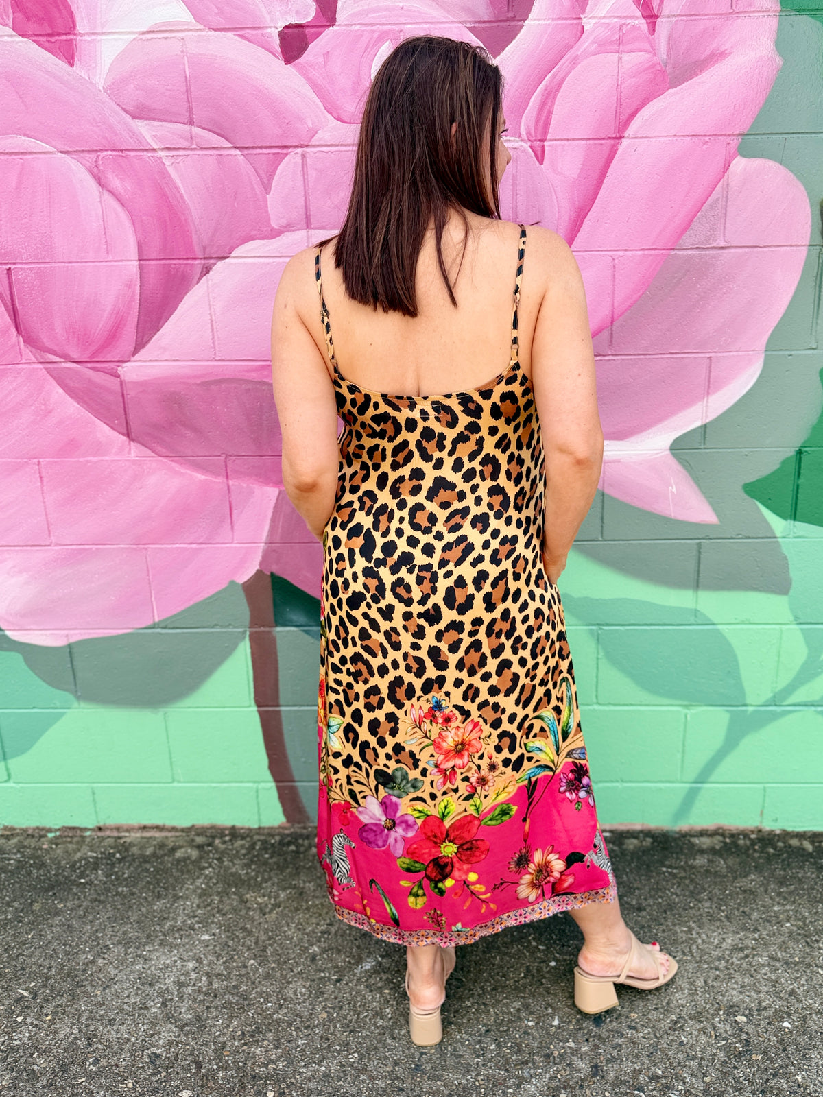 Safari Bloom Maxi Dress