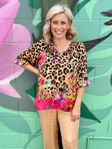 Safari Bloom Top
