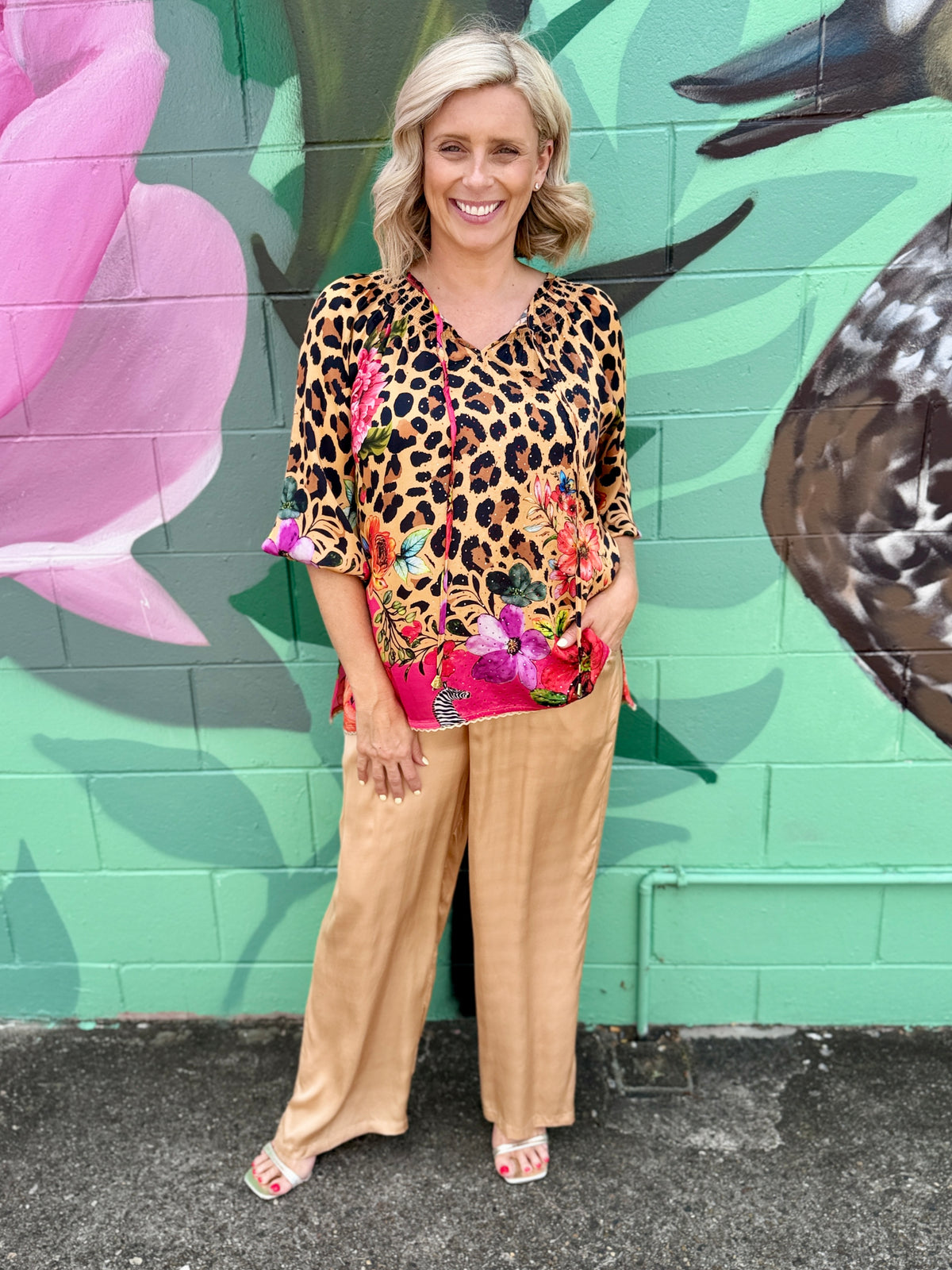 Safari Bloom Top