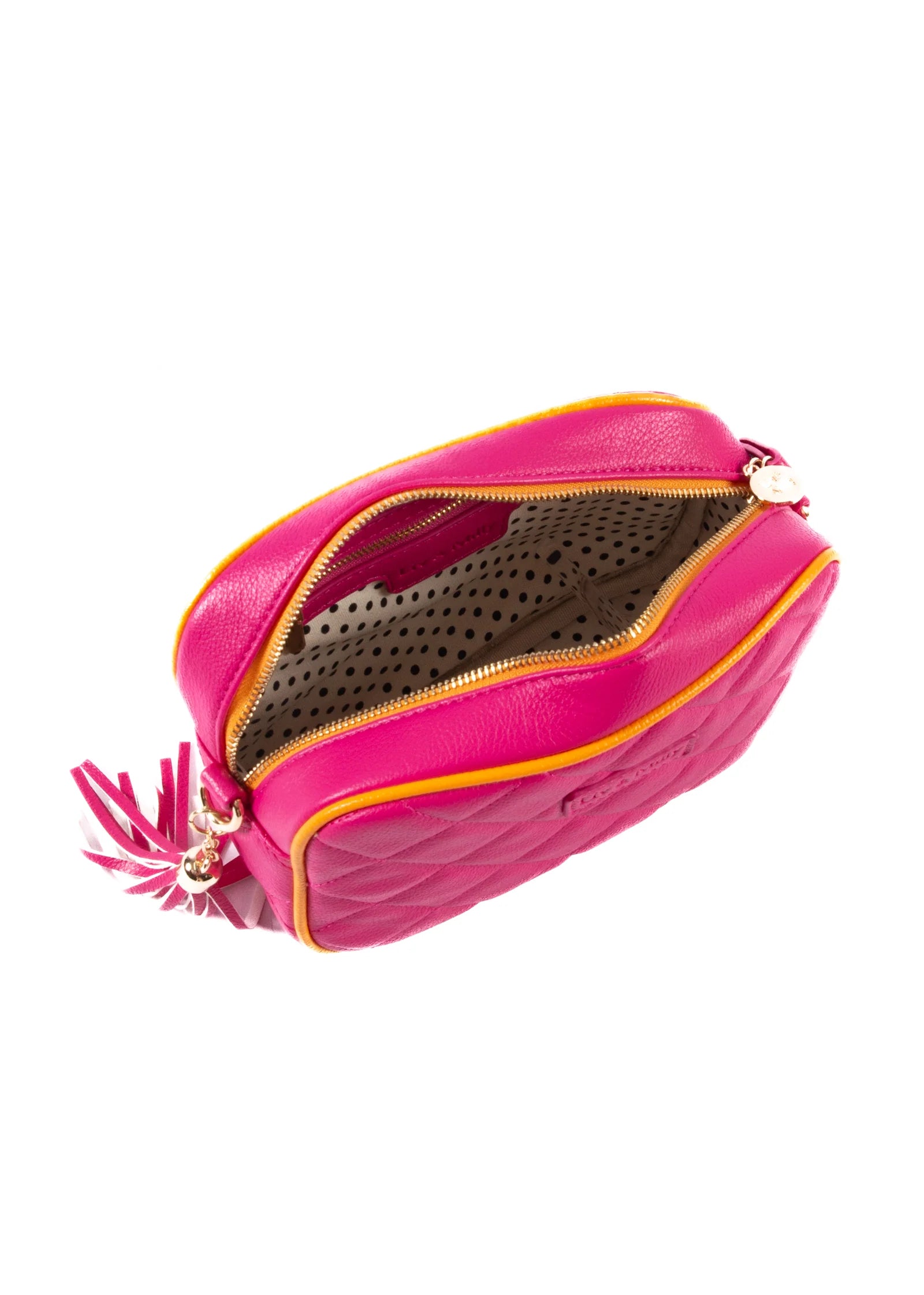 Sally - Quilted Pink/Orange