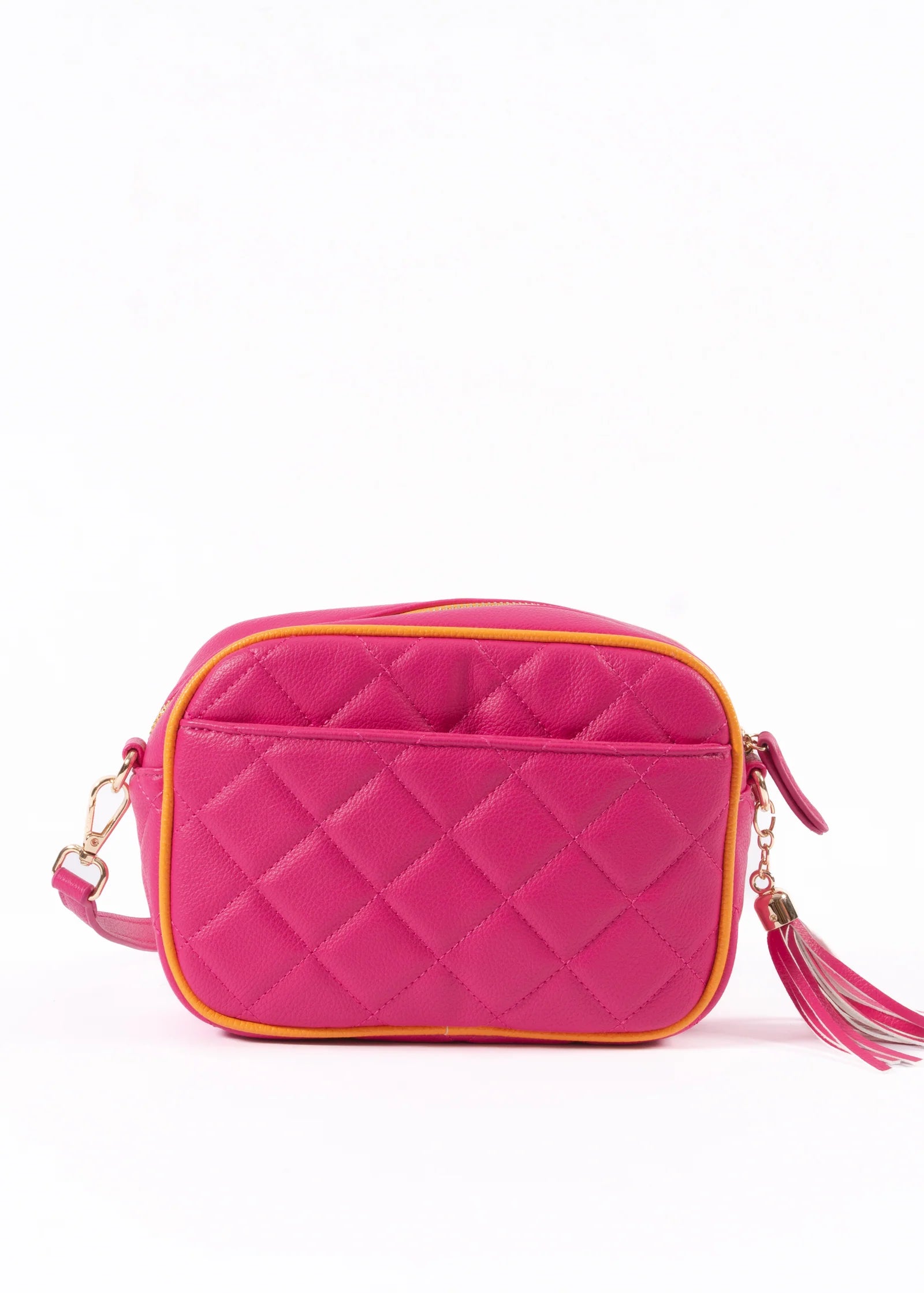 Sally - Quilted Pink/Orange