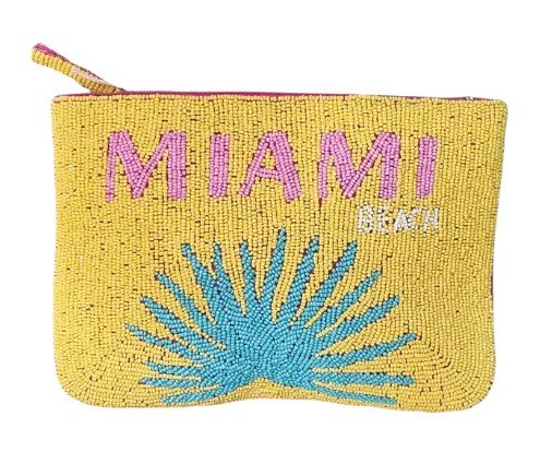 Miami Beaded Clutch