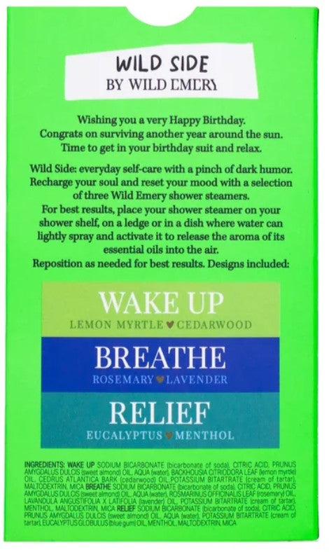 Happy Birthday - Shower Steamer - Three Pack