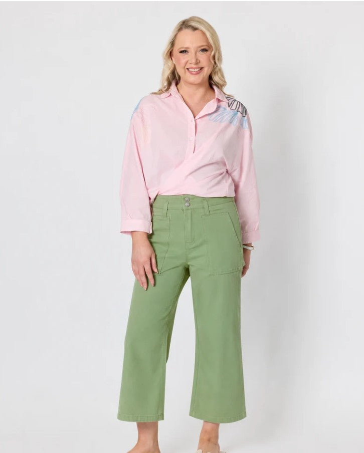 Hudson Crop Jean - Fern