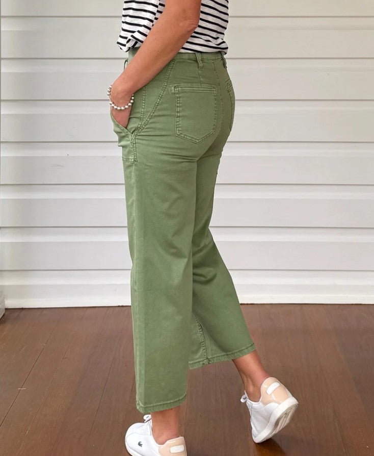 Hudson Crop Jean - Fern