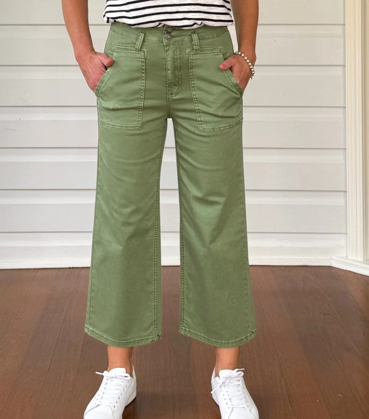 Hudson Crop Jean - Fern