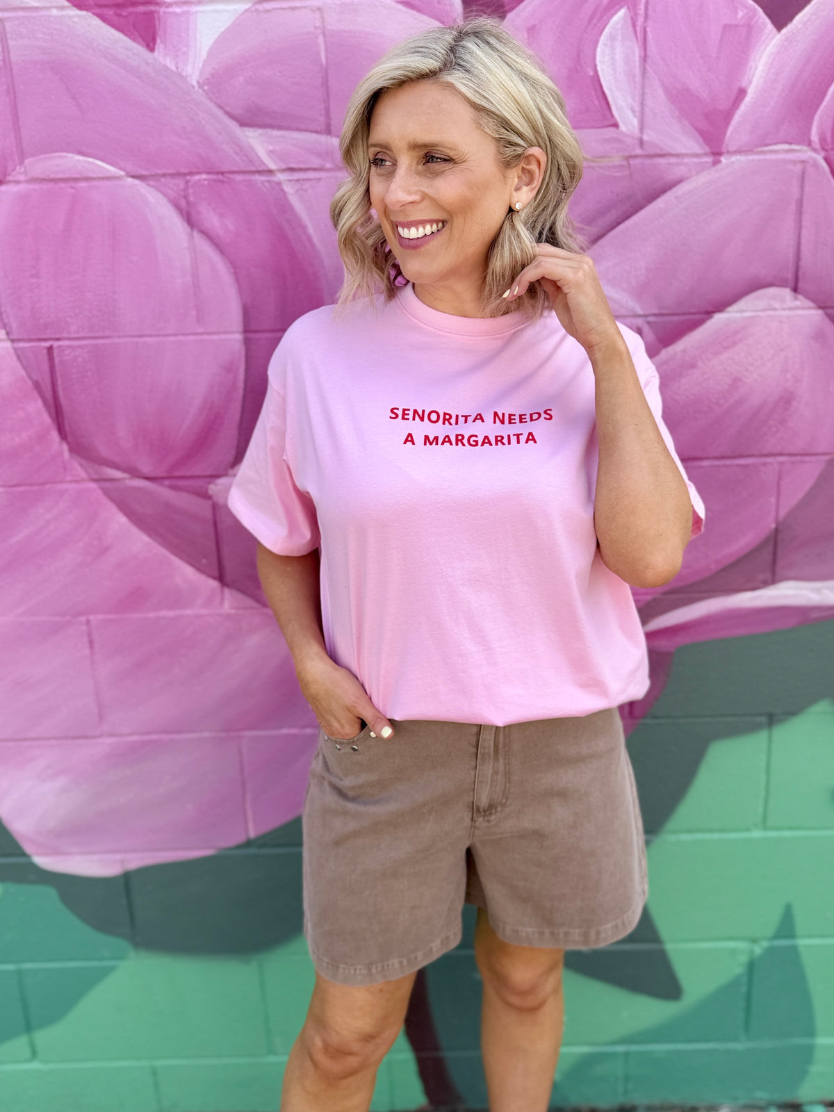 Senorita Margs Tee - Pink