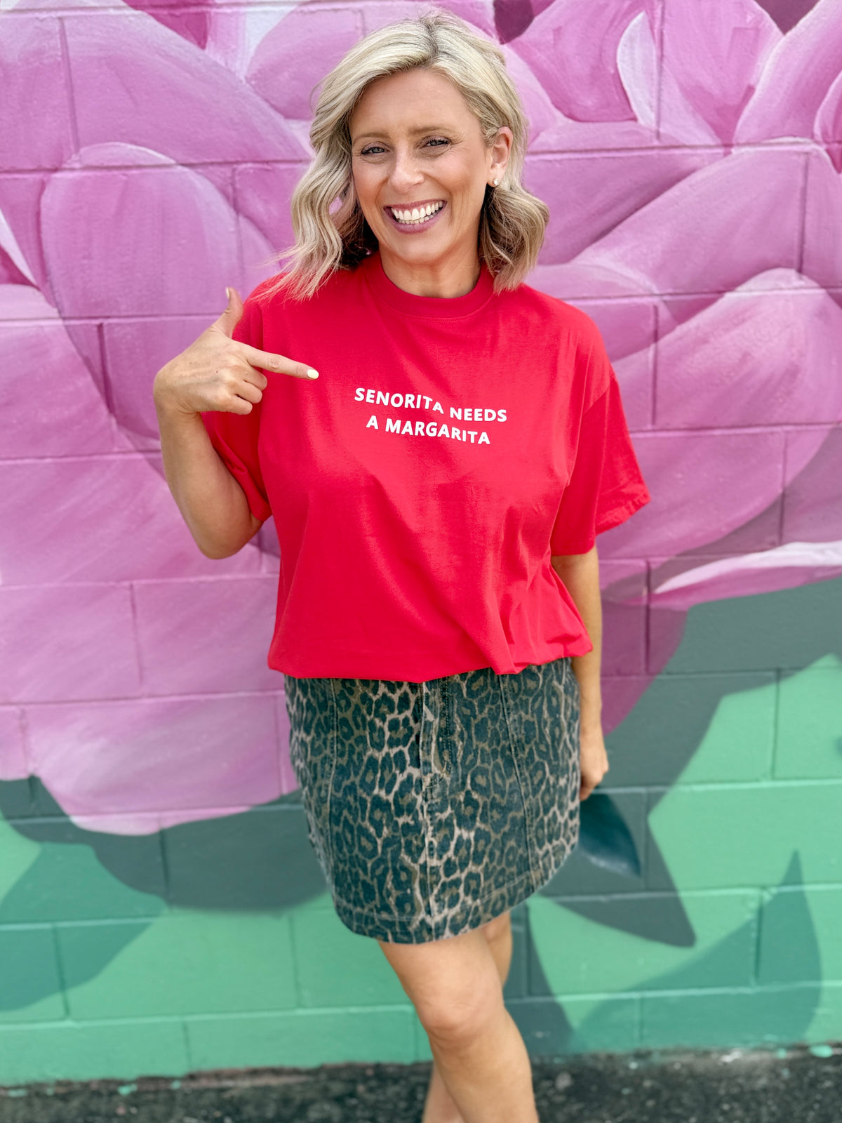 Senorita Margs Tee - Red
