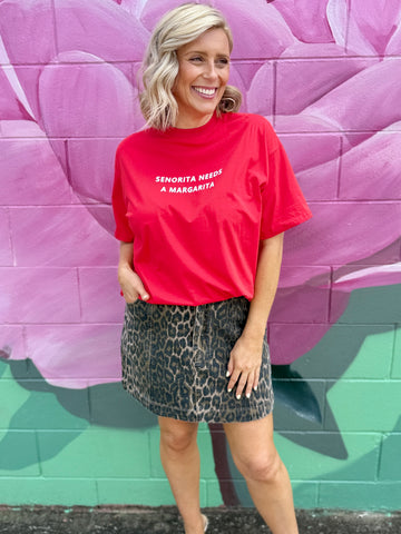 Senorita Margs Tee - Red