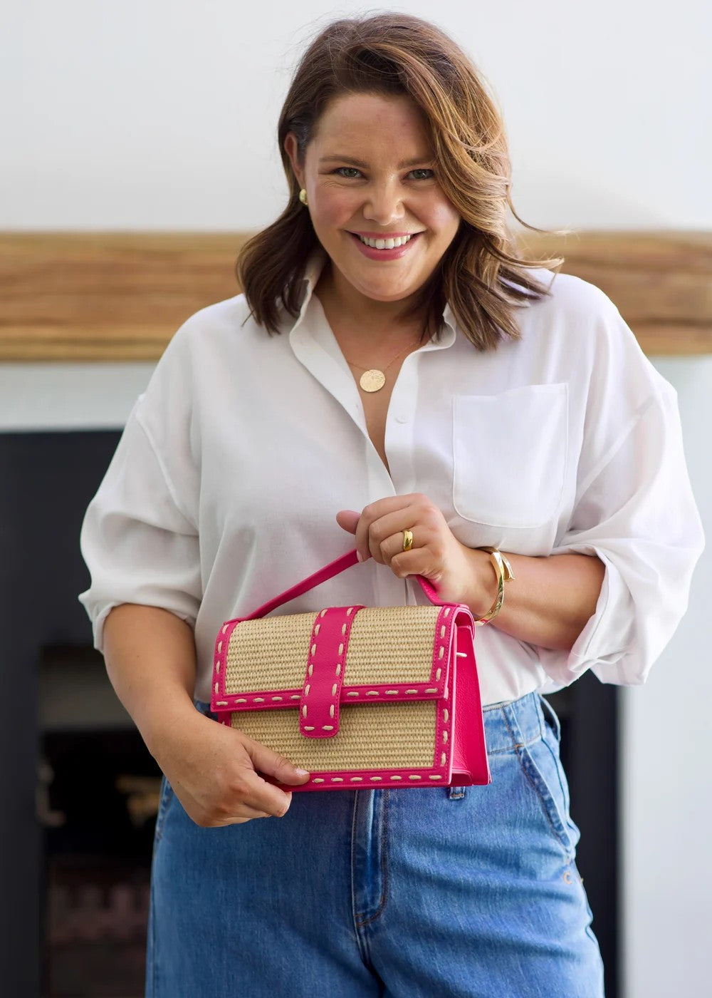 Shaelyn - Pink Cross-body Bag