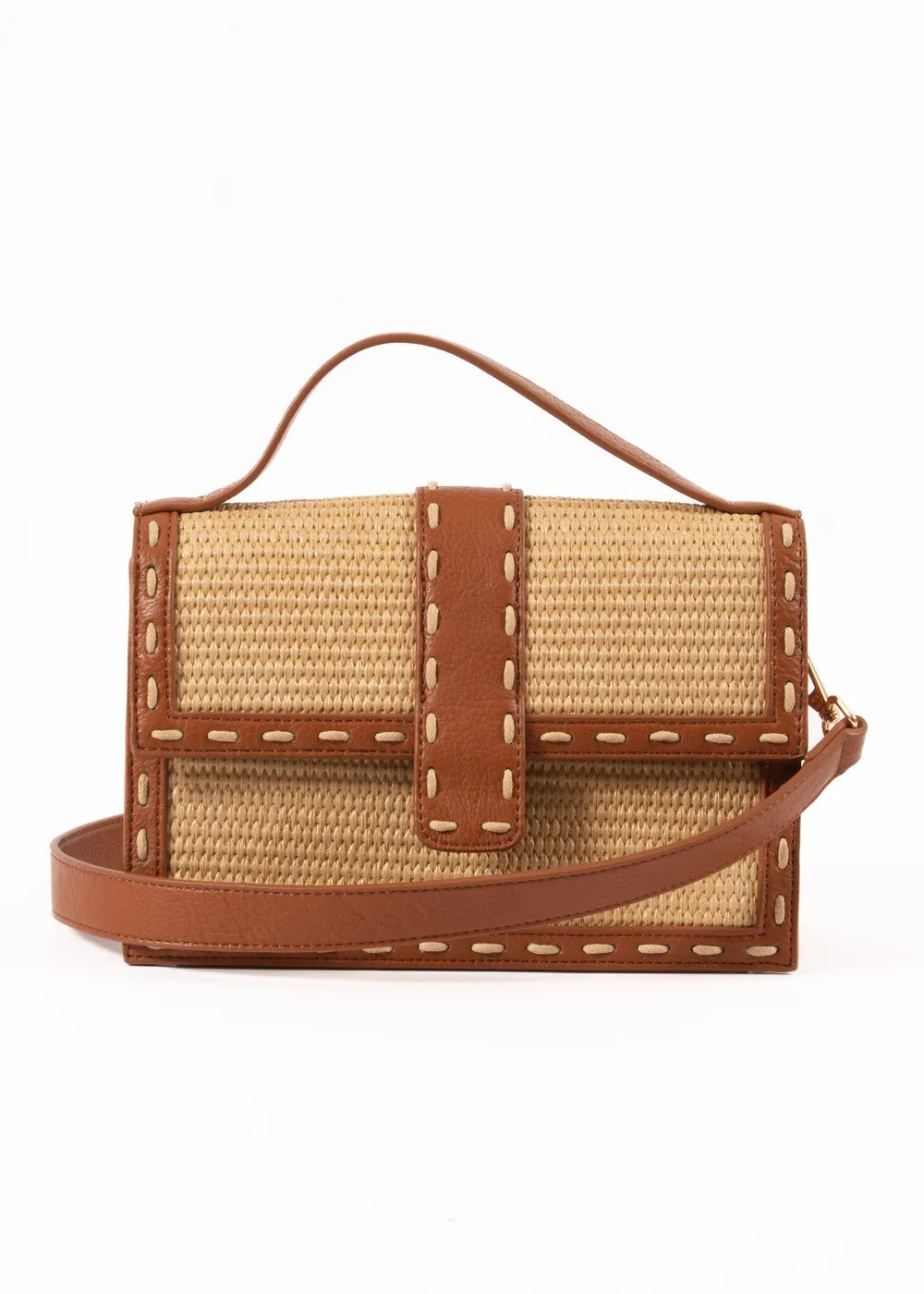 Shaelyn - Tan Cross-body Bag