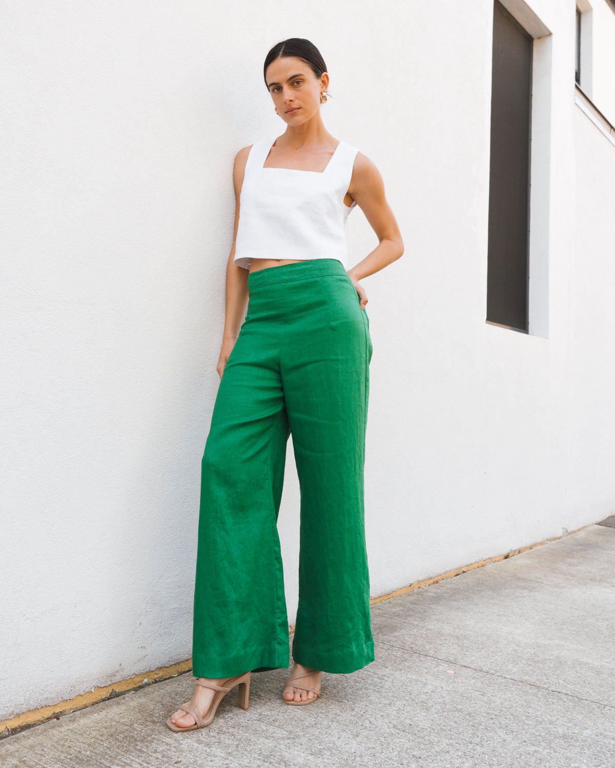Sidney Pant_SpringGreen
