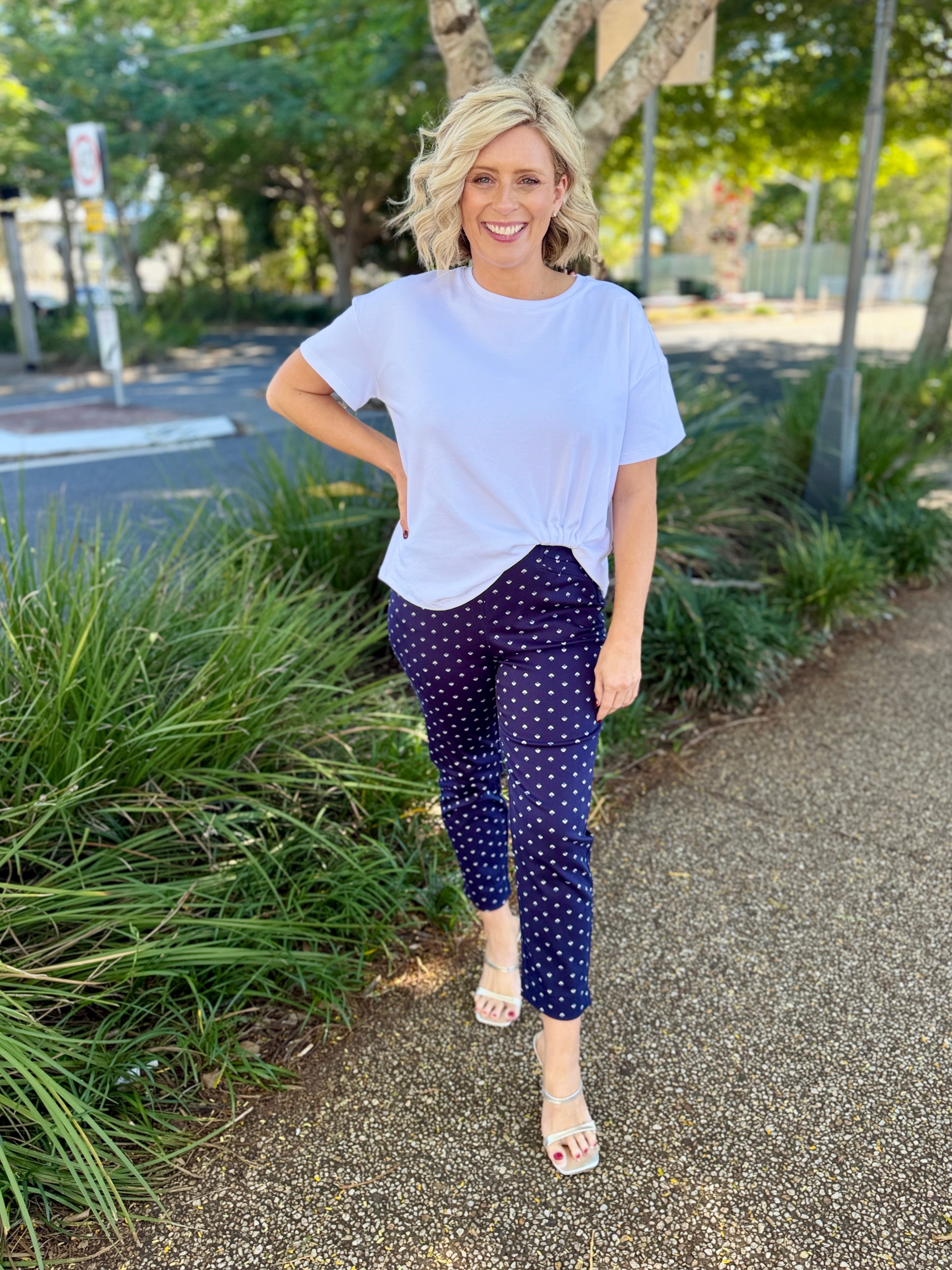 Tropez Pant - Navy