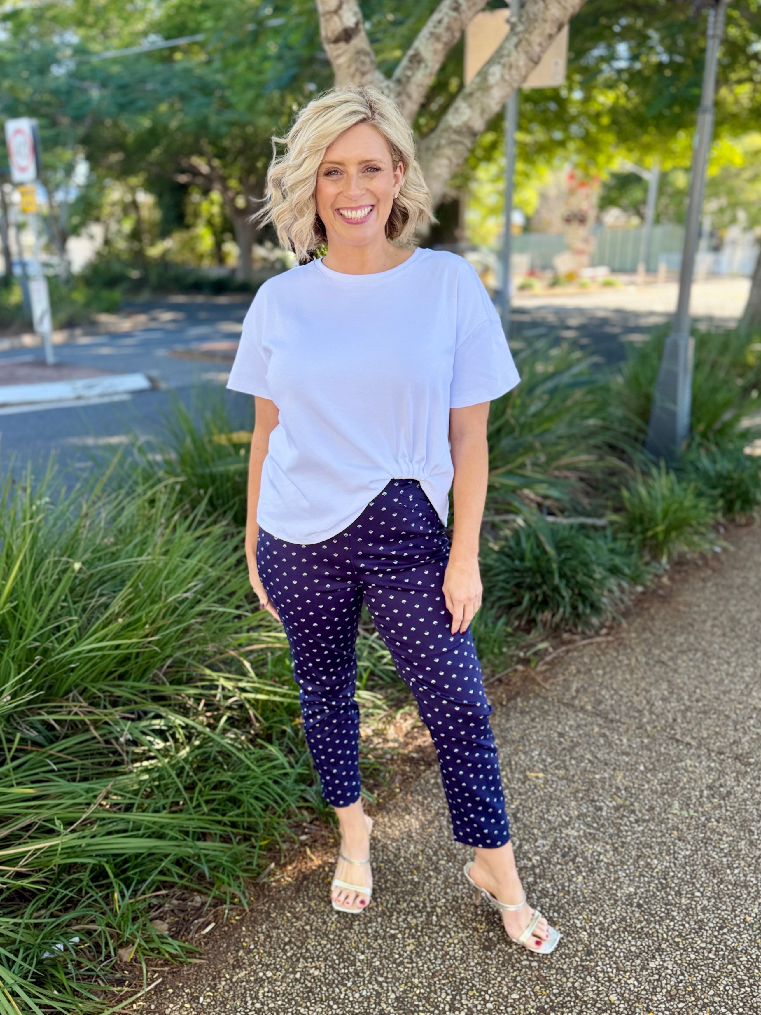 Tropez Pant - Navy