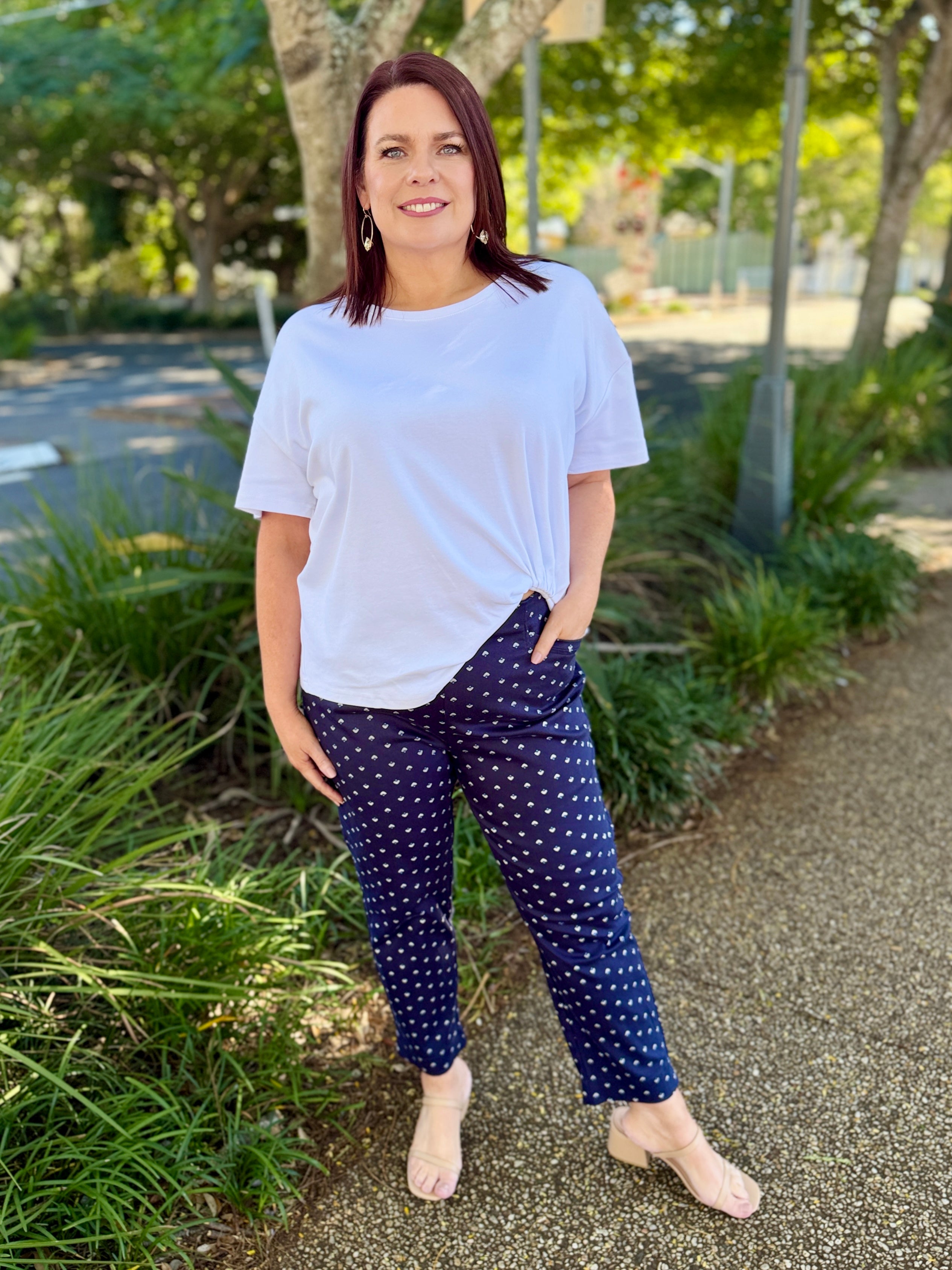 Tropez Pant - Navy