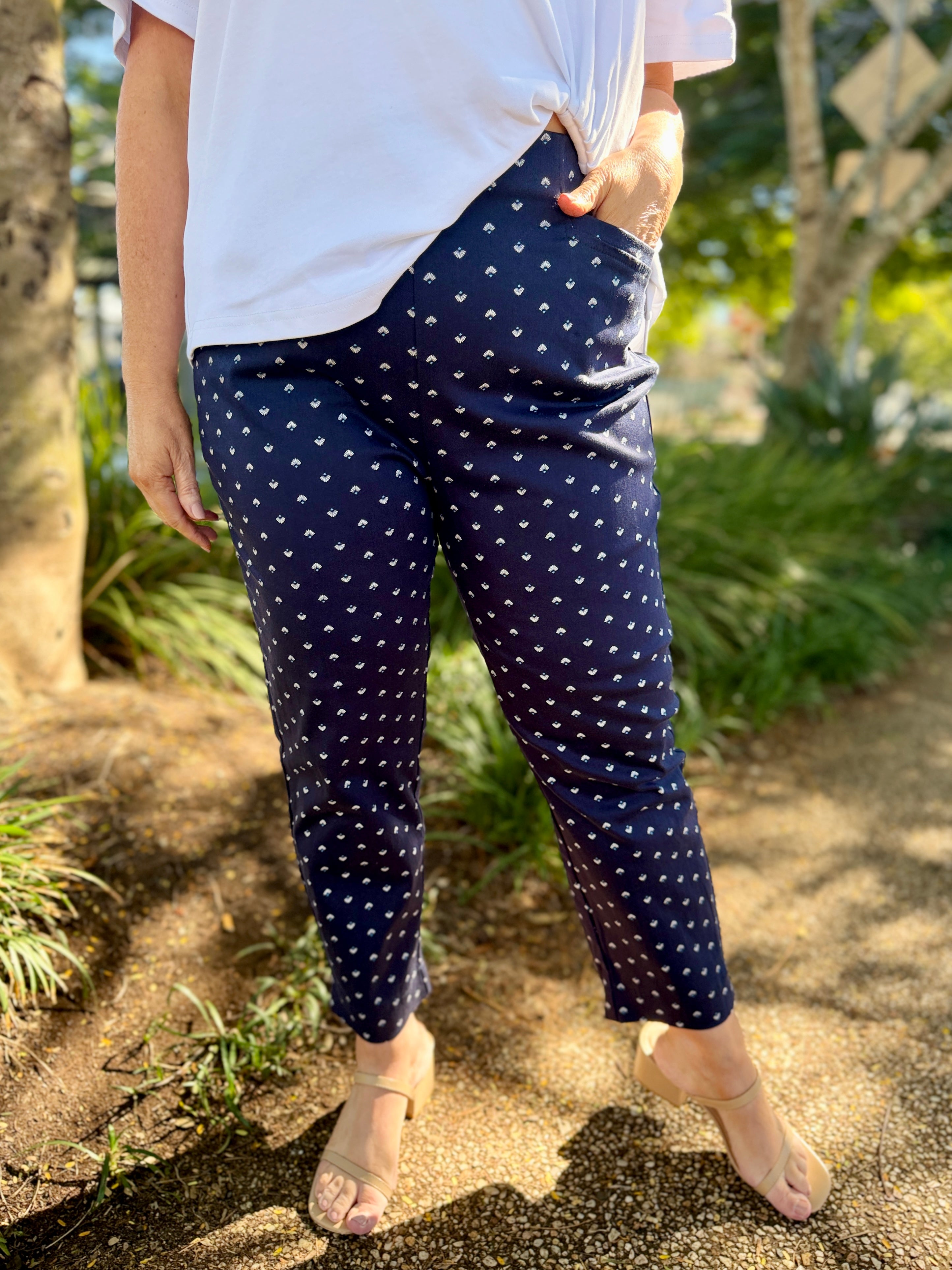 Tropez Pant - Navy