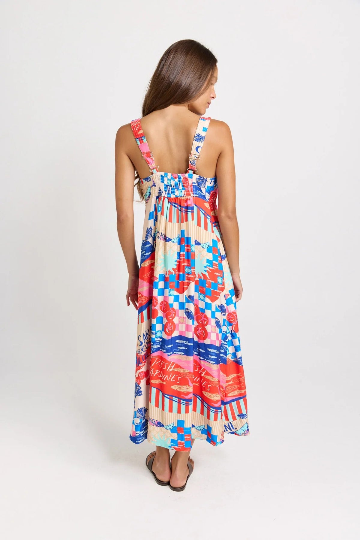 Sunset Maxi - Mediterranean Print