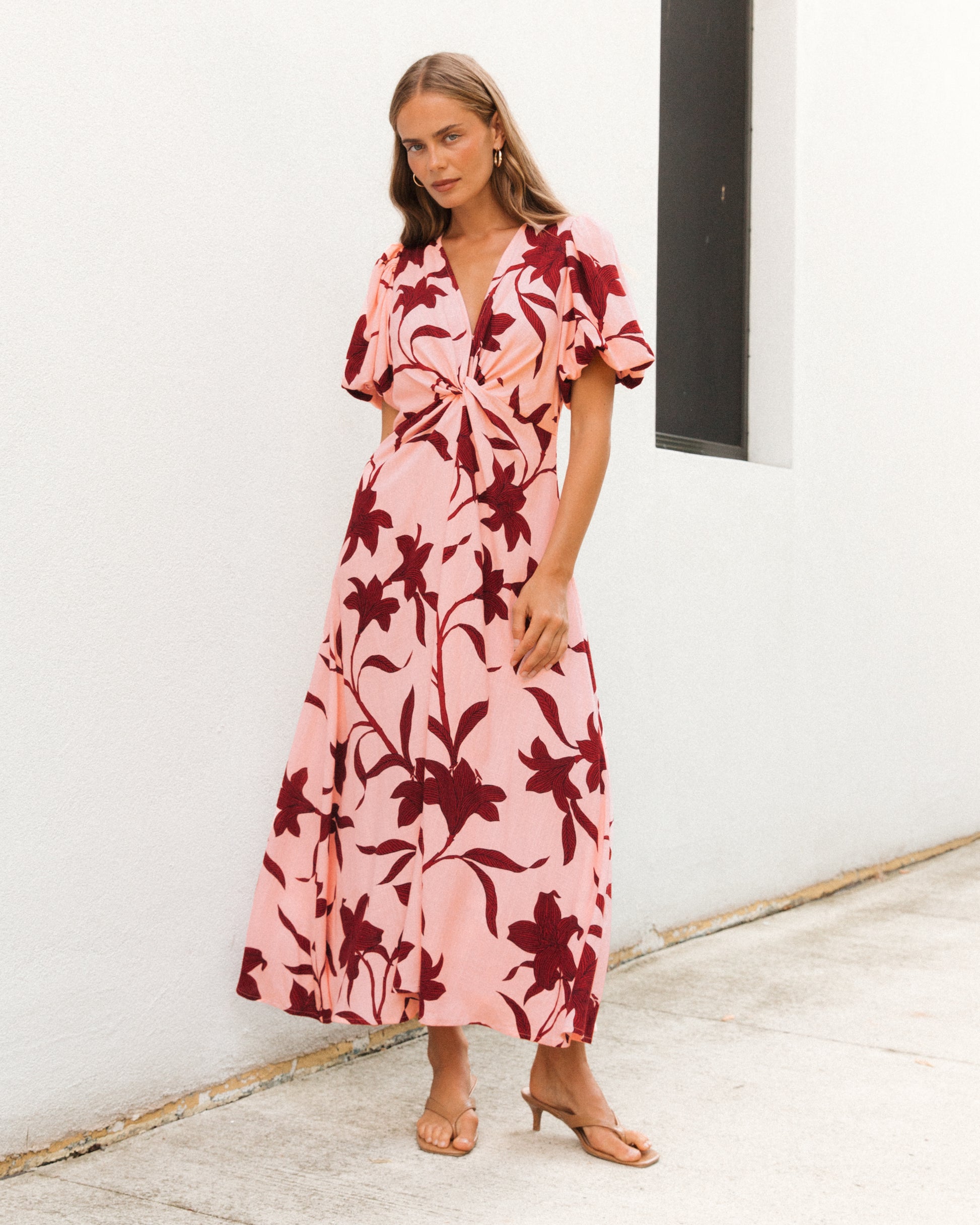 Chloe Dress – Pink Floral