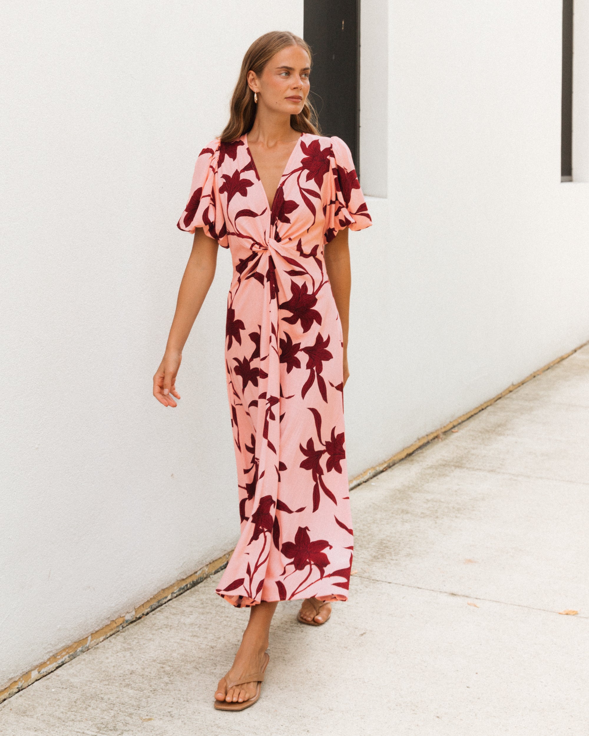 Chloe Dress – Pink Floral