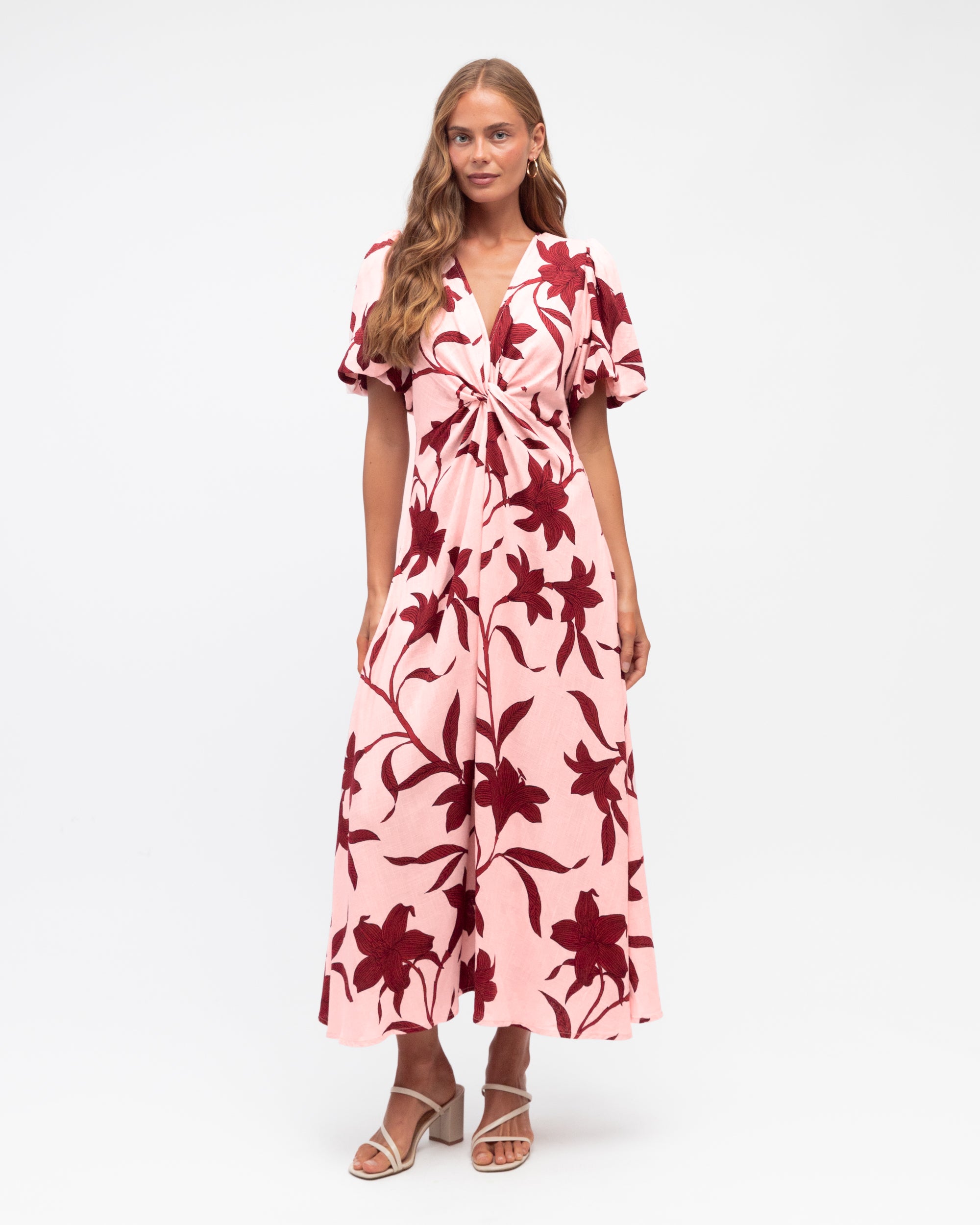 Chloe Dress – Pink Floral
