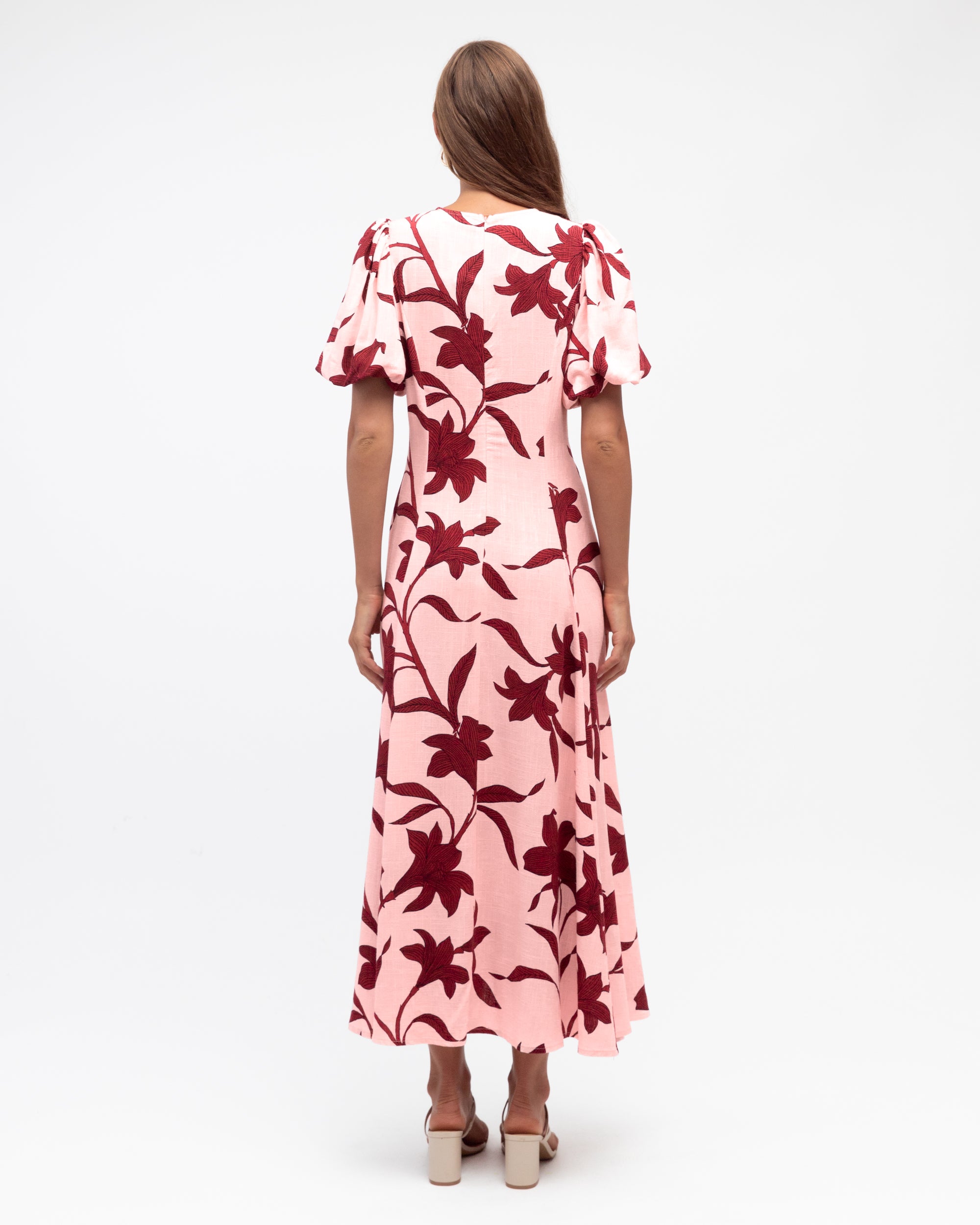 Chloe Dress – Pink Floral