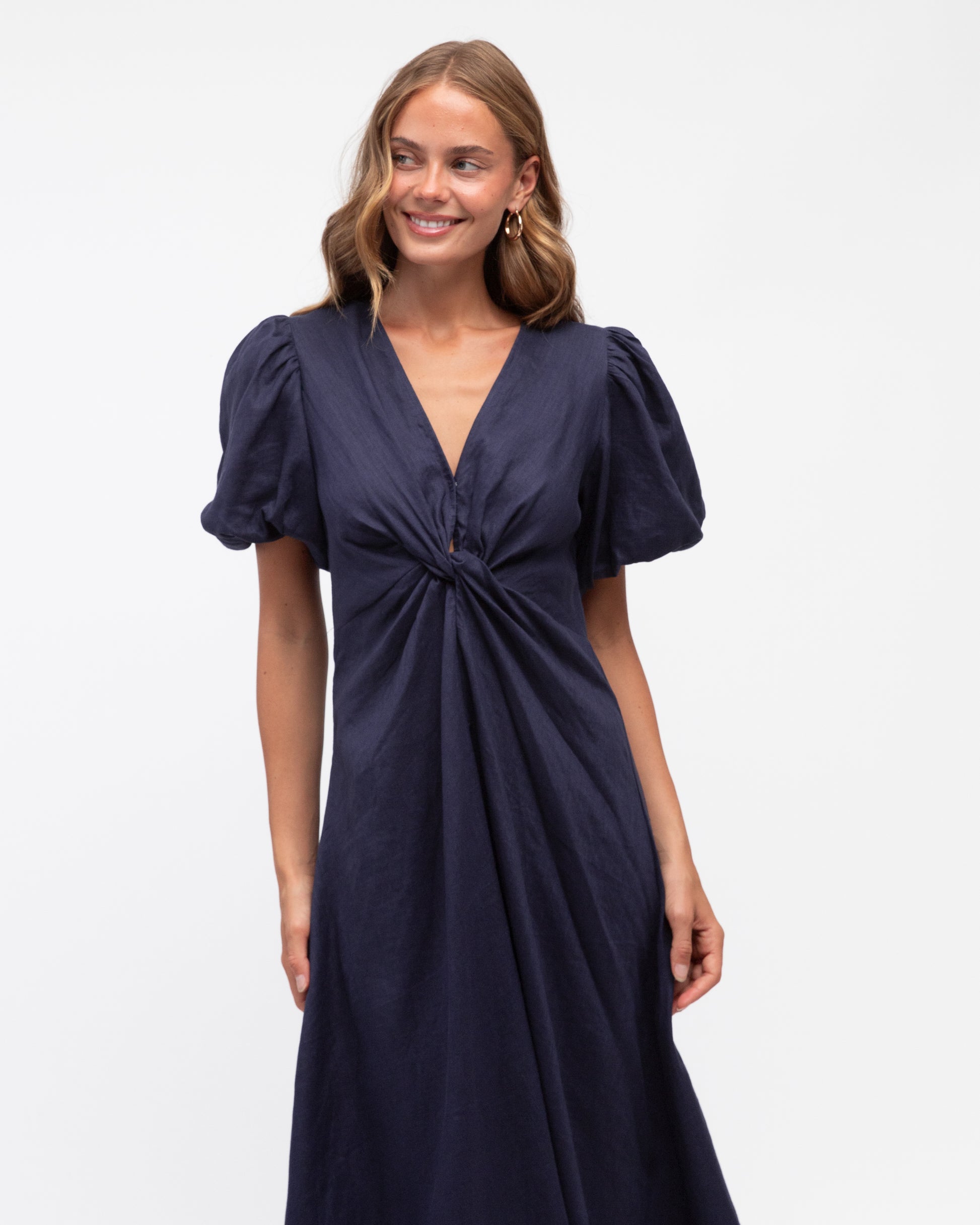Chloe Dress – Navy