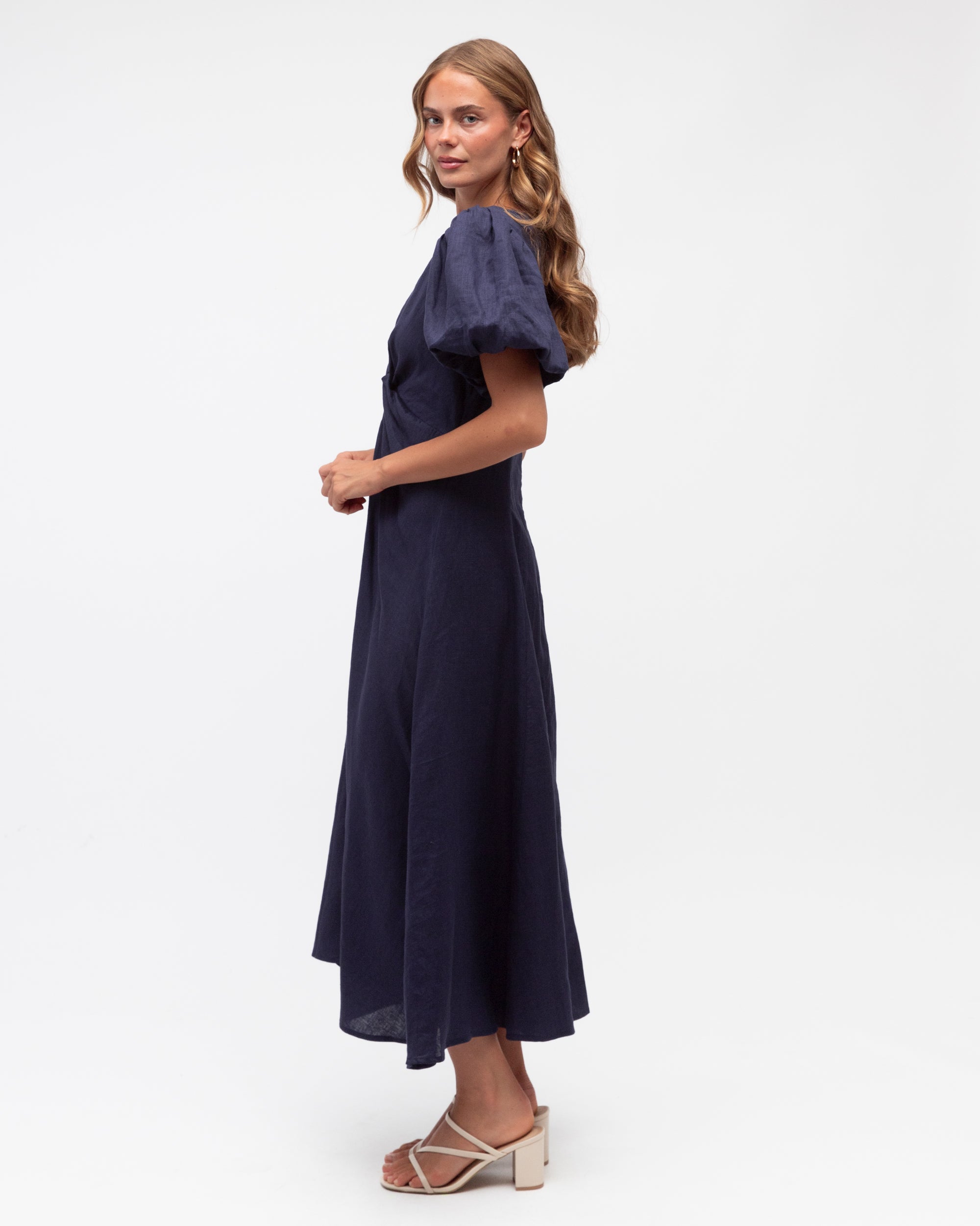 Chloe Dress – Navy