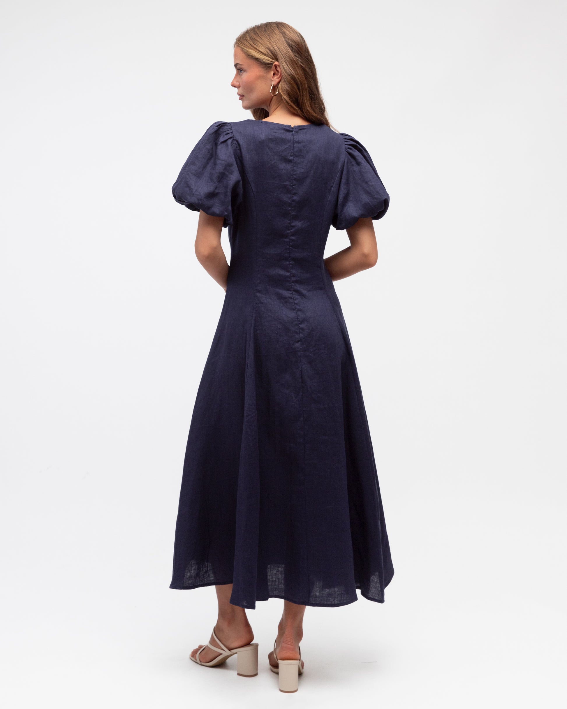 Chloe Dress – Navy