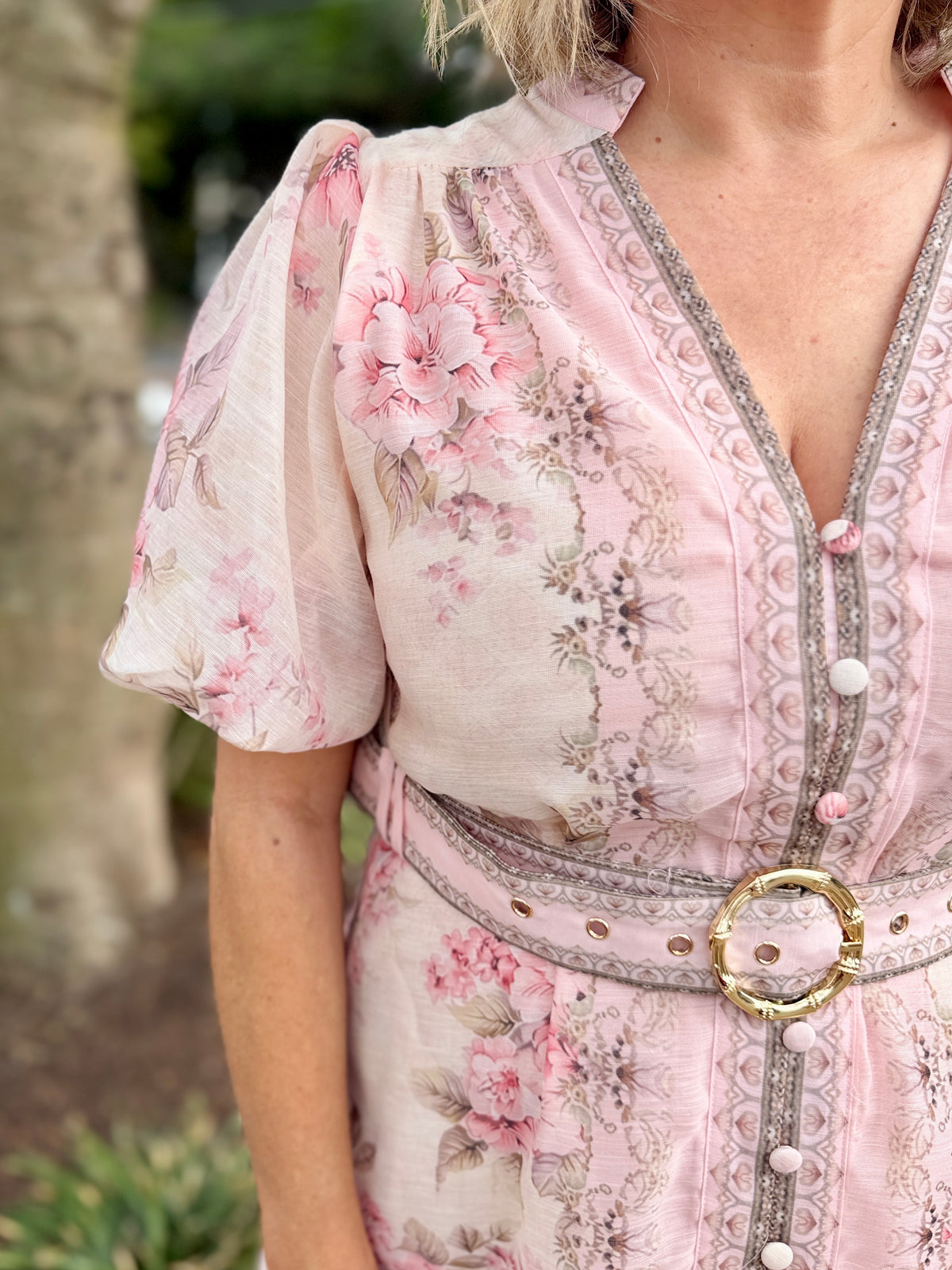 Tamera Midi Dress - Romance