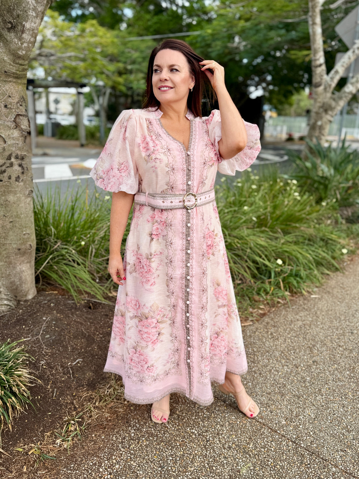 Tamera Midi Dress - Romance