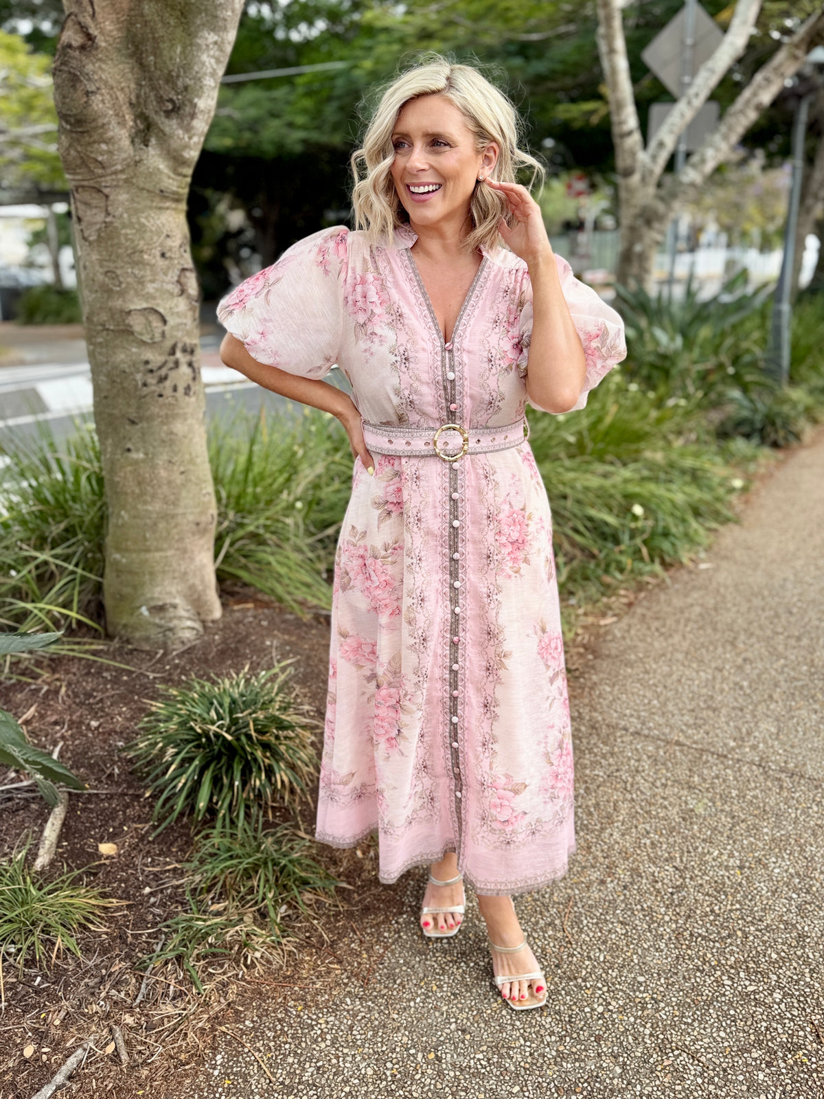 Tamera Midi Dress - Romance