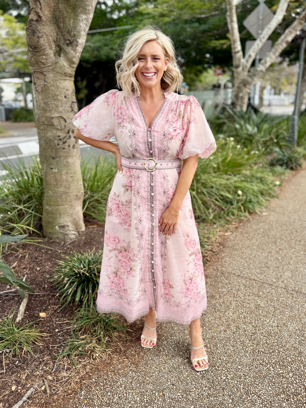 Tamera Midi Dress - Romance