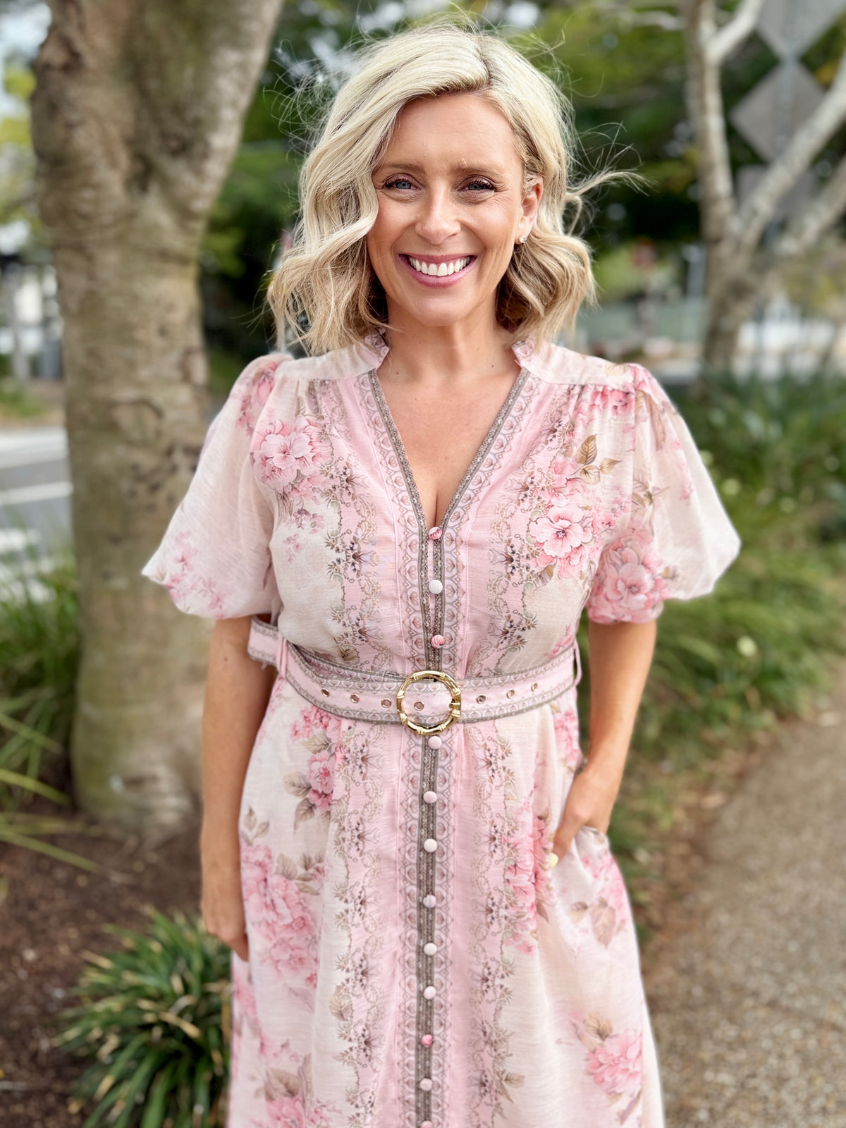 Tamera Midi Dress - Romance