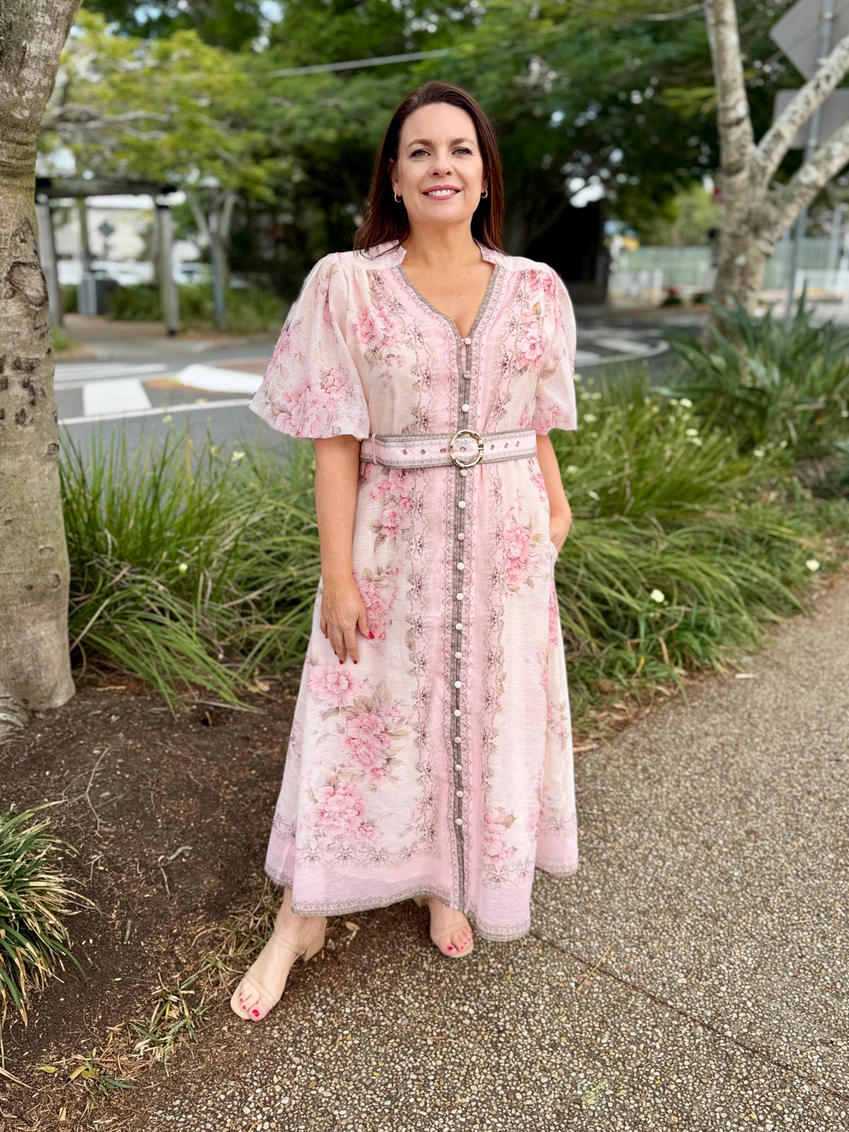 Tamera Midi Dress - Romance