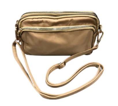 Cross Over Shoulder Bag – Camel