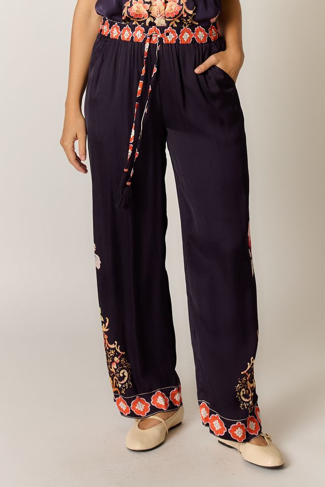 GAZTE PANT - Burgundy