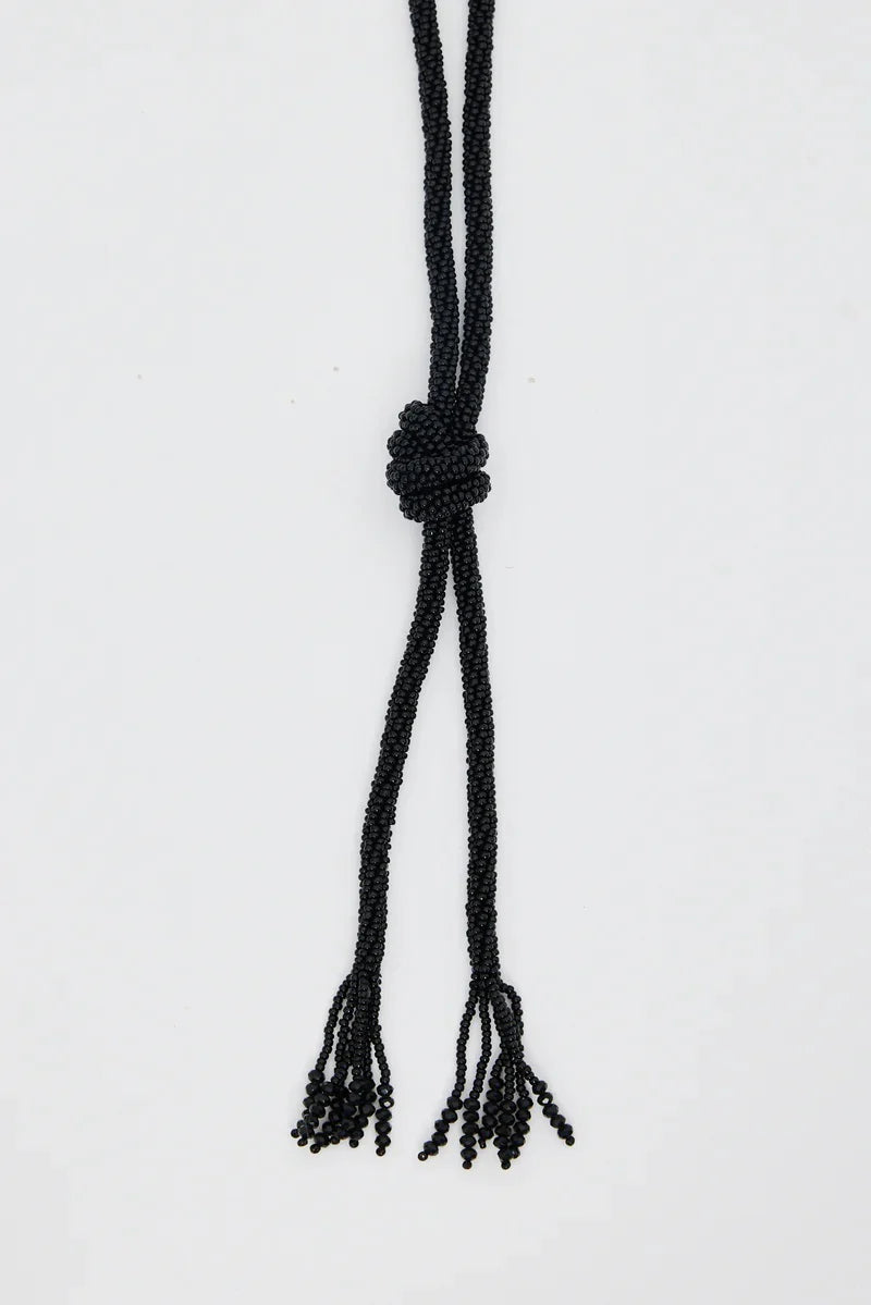 Britt Necklace – Black