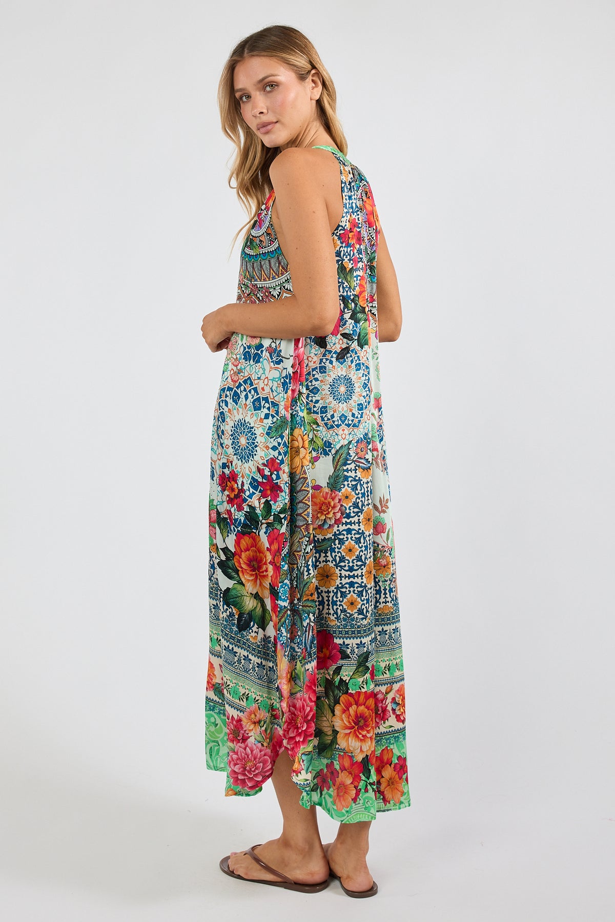 Miraval Maxi Dress - Mint