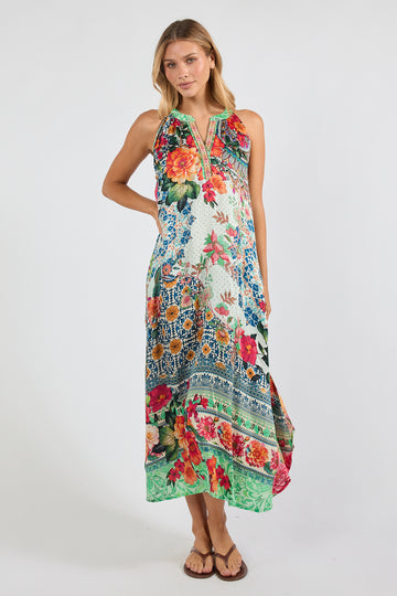 Miraval Maxi Dress - Mint