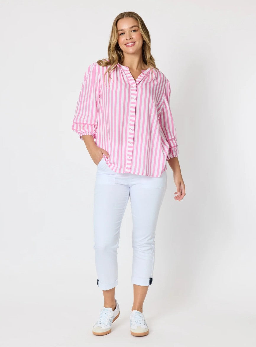 Montecito Stripe Top