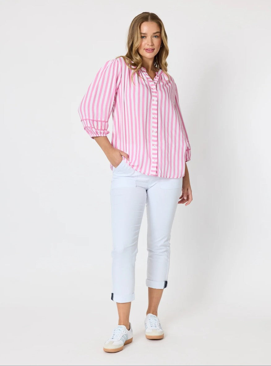 Montecito Stripe Top