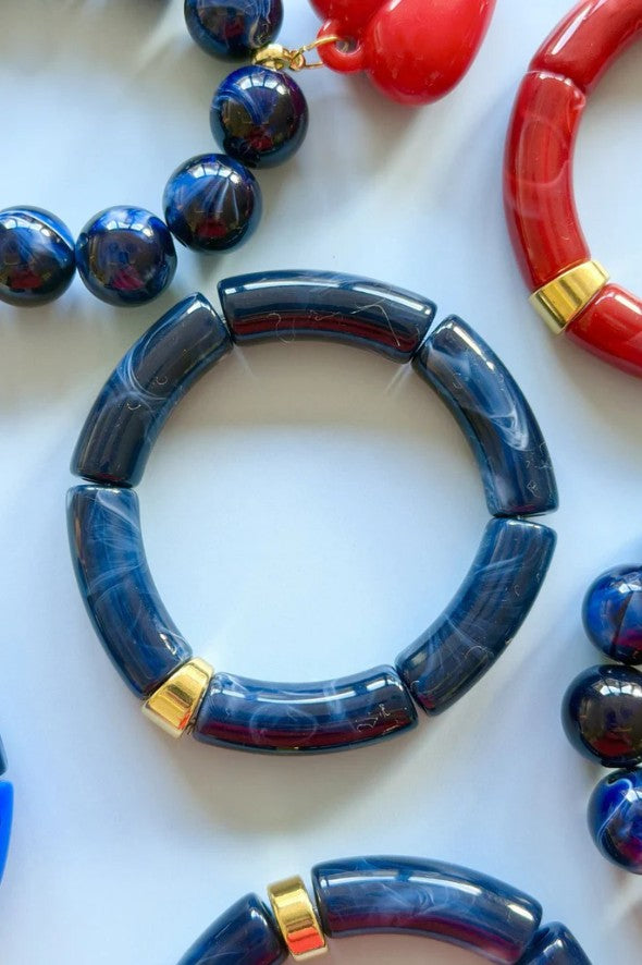 Tube Bracelet – Navy