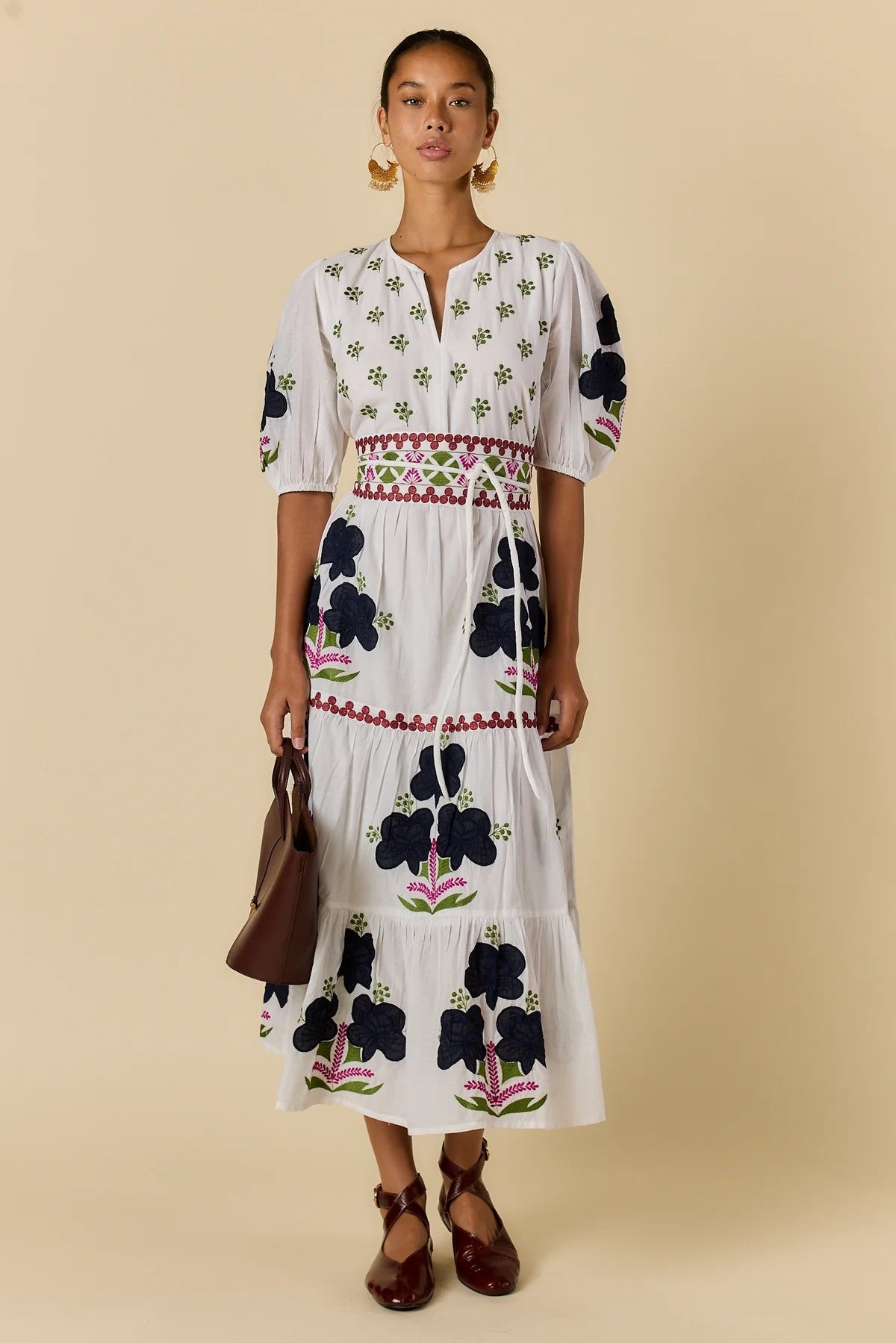 Alcaraz Maxi Dress - White