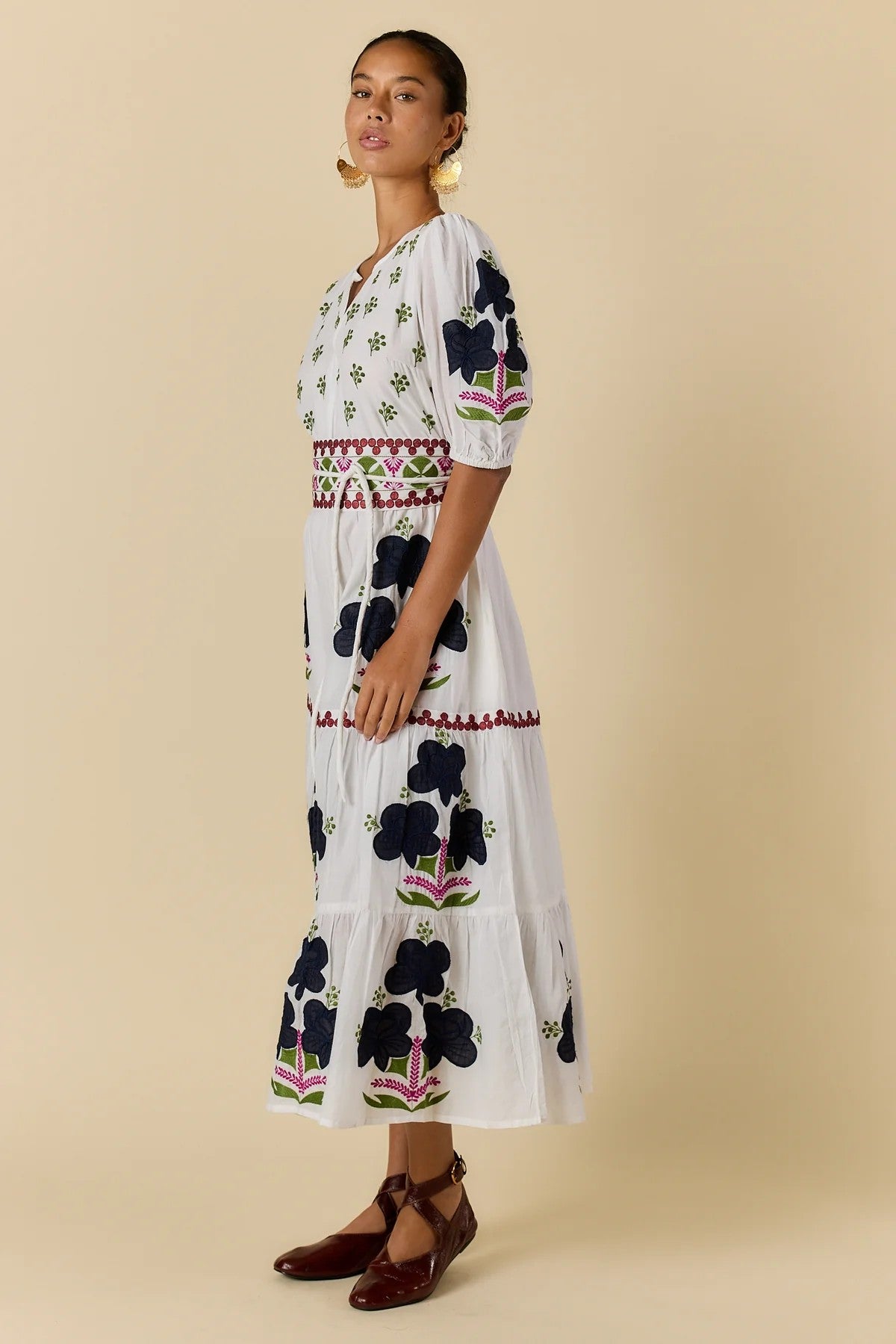 Alcaraz Maxi Dress - White