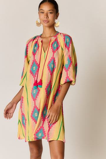 Zeinert Tunic Dress - Blue