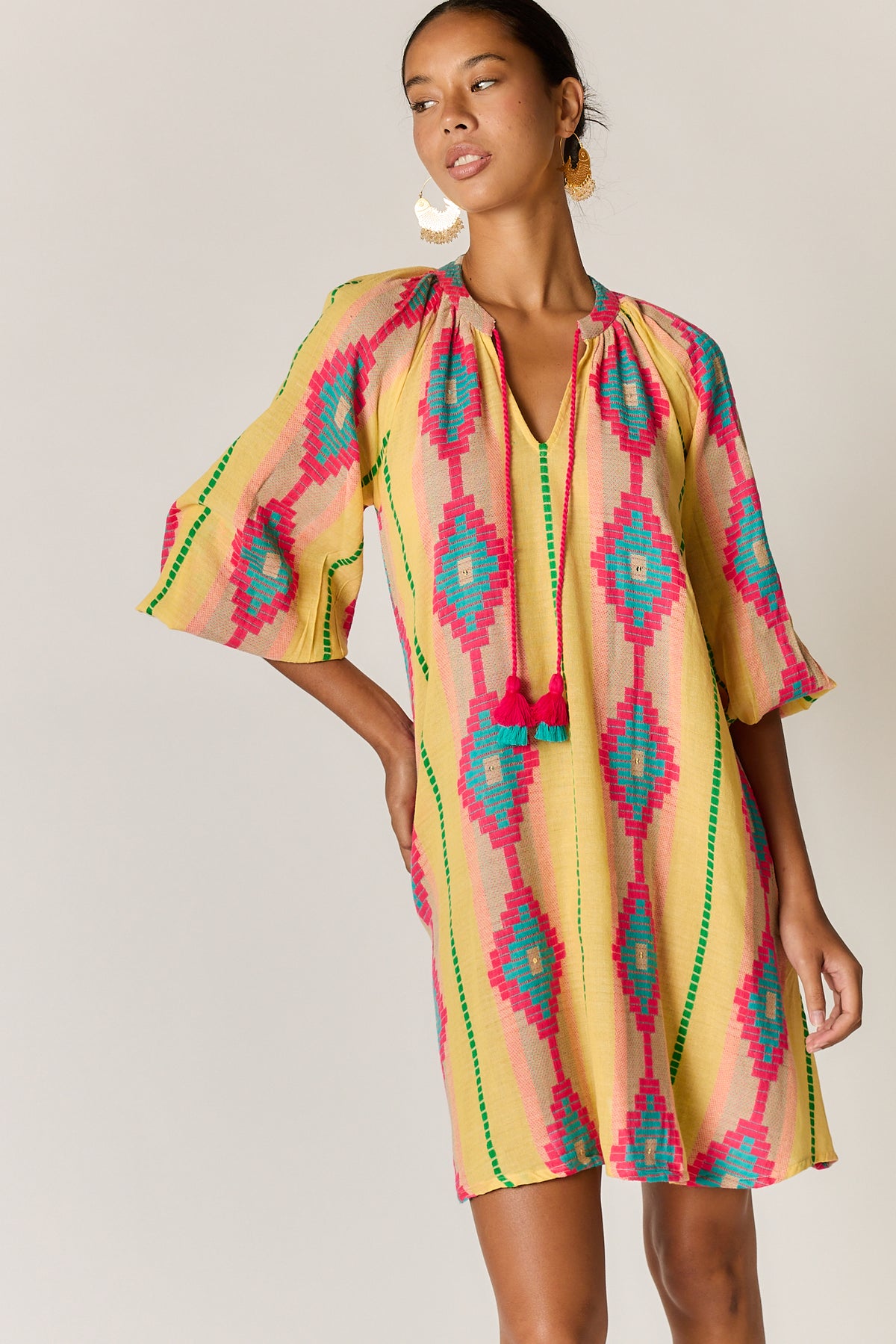 Zeinert Tunic Dress - Blue