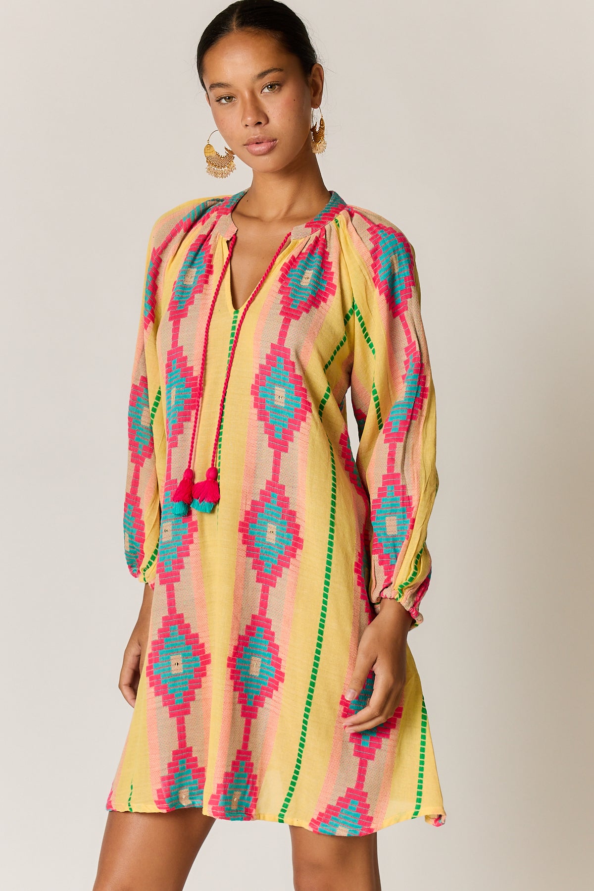 Zeinert Tunic Dress - Blue