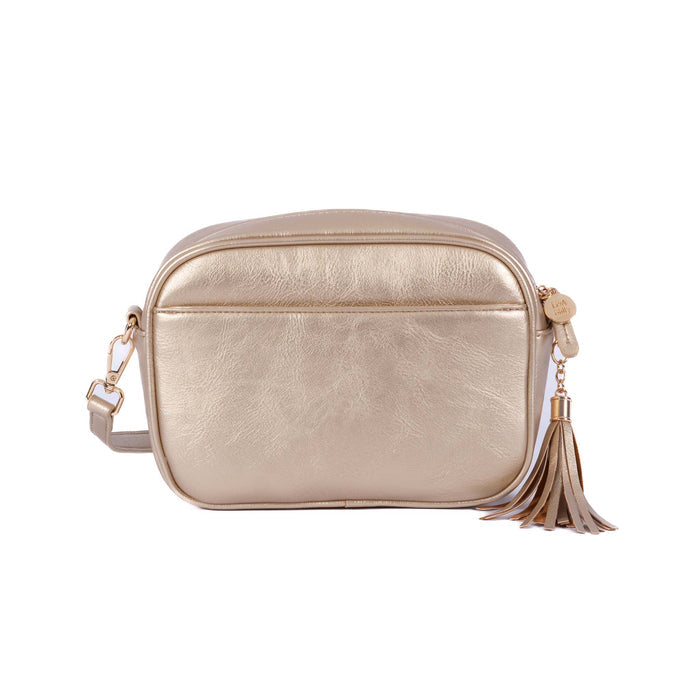 Sally - Gold Cross-body Bag