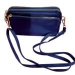 Cross Over Shoulder Bag Navy