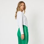 Les Copines Top - White Cotton Long Sleeve Top - Threadz